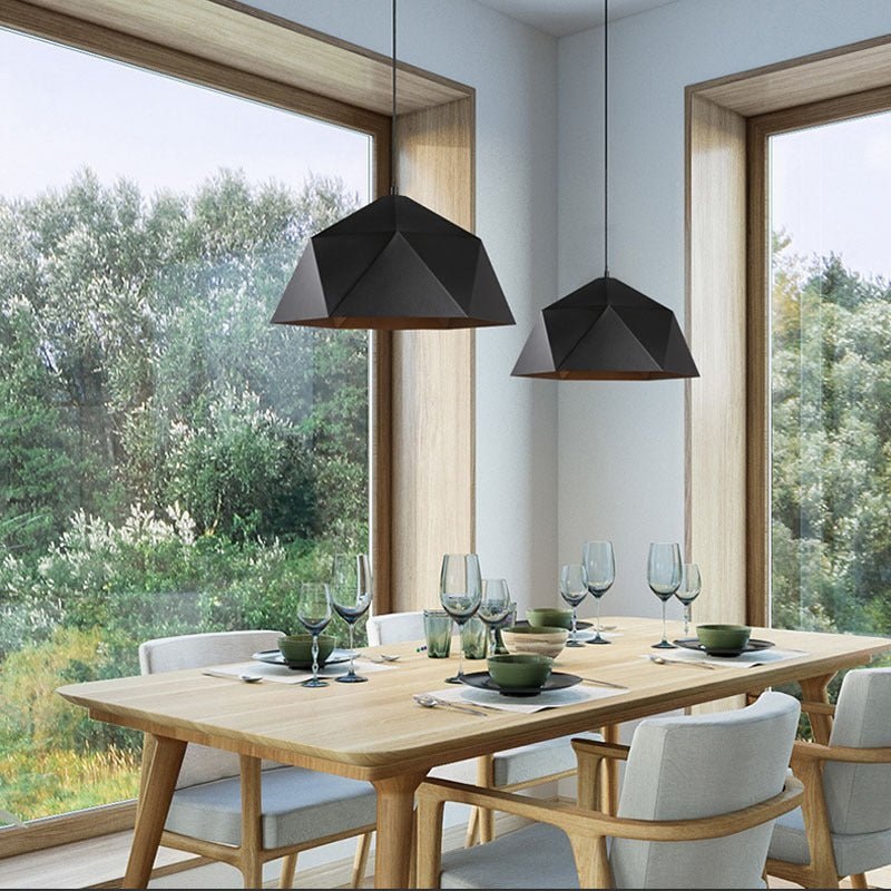 Creative Geometric Small Hanging Lamps