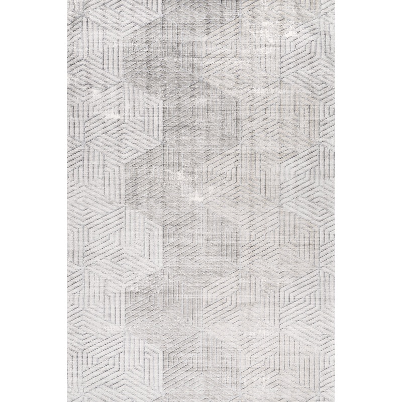 Ophelia Washable Honeycomb Rug | Beige