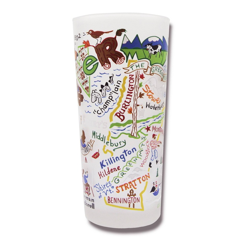 Vermont Drinking Glass