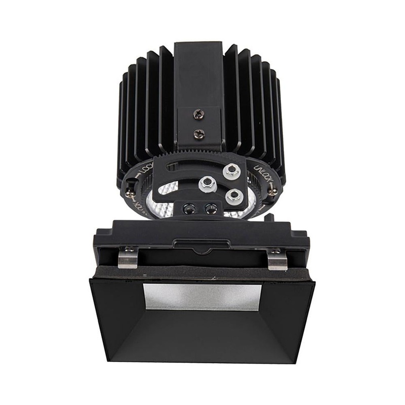 Volta 4.5 Inch Square Adjustable Trimless LED Recessed Trim