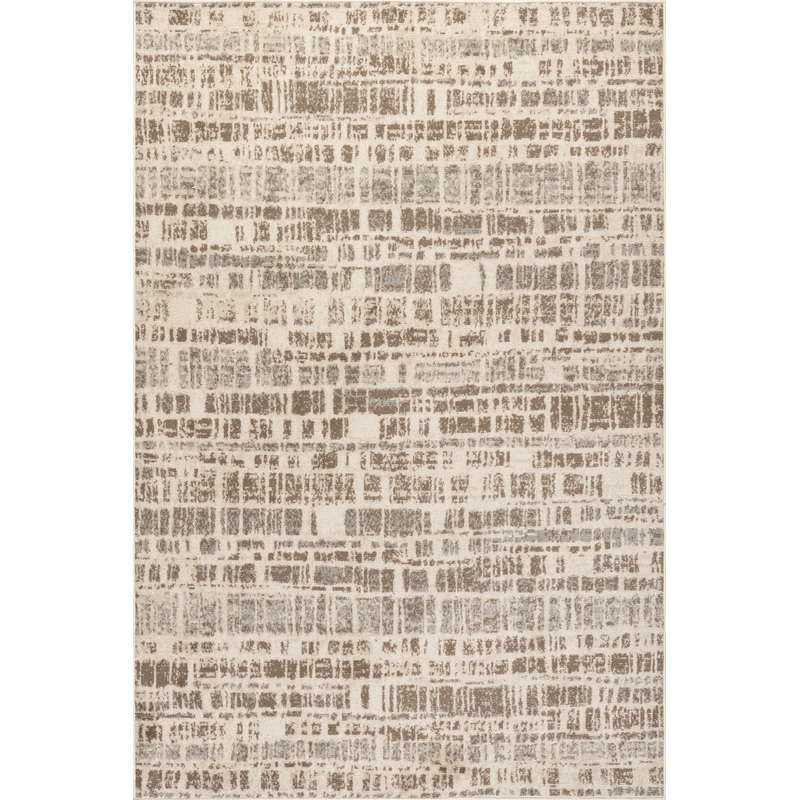 Dahlia Modern Abstract Area Rug | Beige