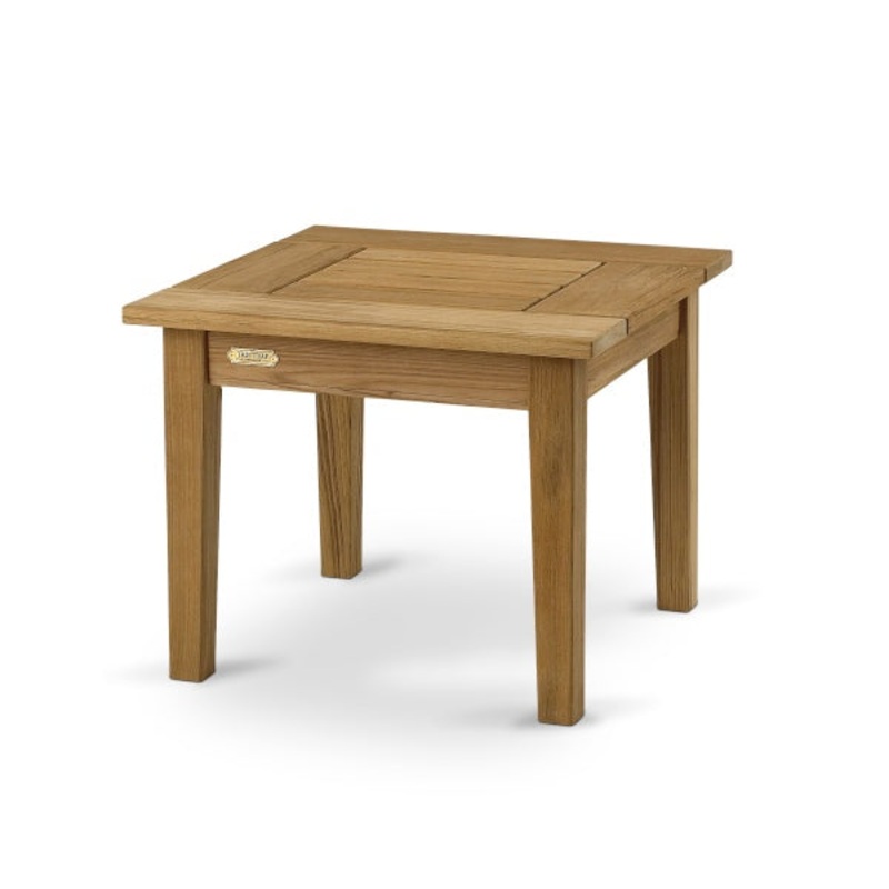 Drachmann Table, Teak – 34″