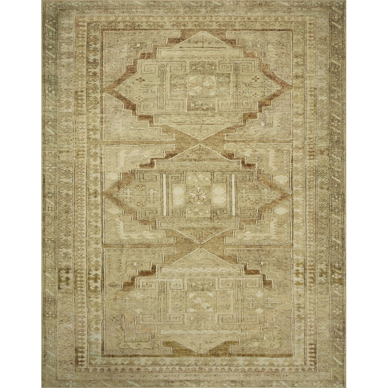 Loloi Sinclair SIN-02 Power Loomed Machine Washable Area Rug by Magnolia Home by Joanna Gaines x Loloi