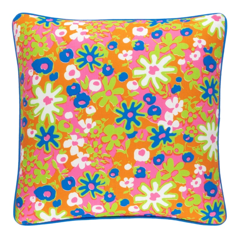 Awesome Floral Indoor/Outdoor Decorative Pillow Cover | Spring