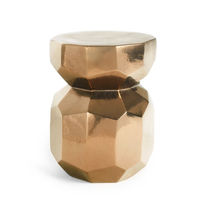 Dessie Stool | Metallic