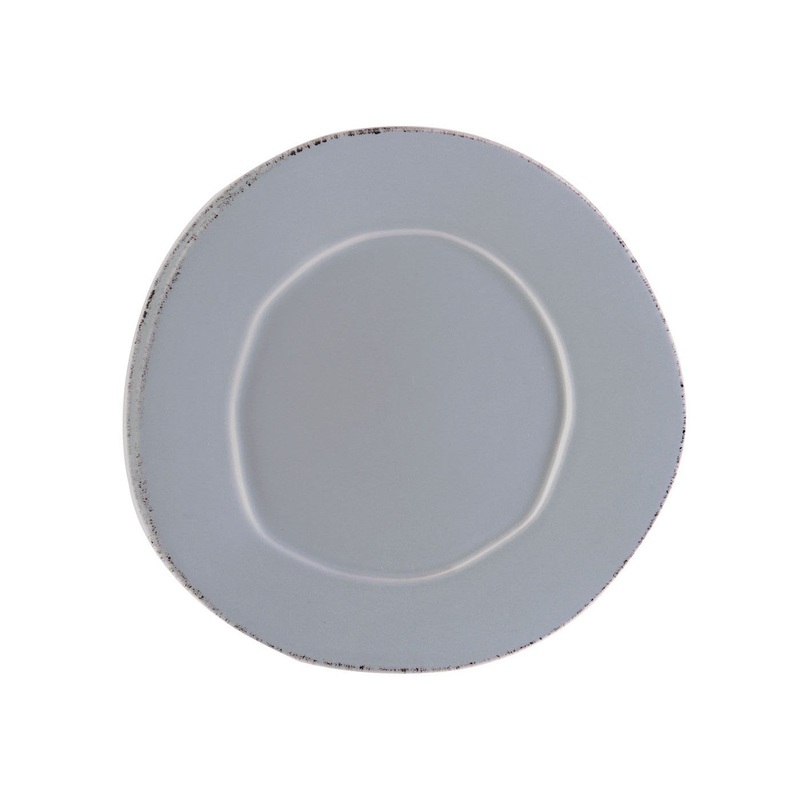 VIETRI: Lastra Gray Salad Plate