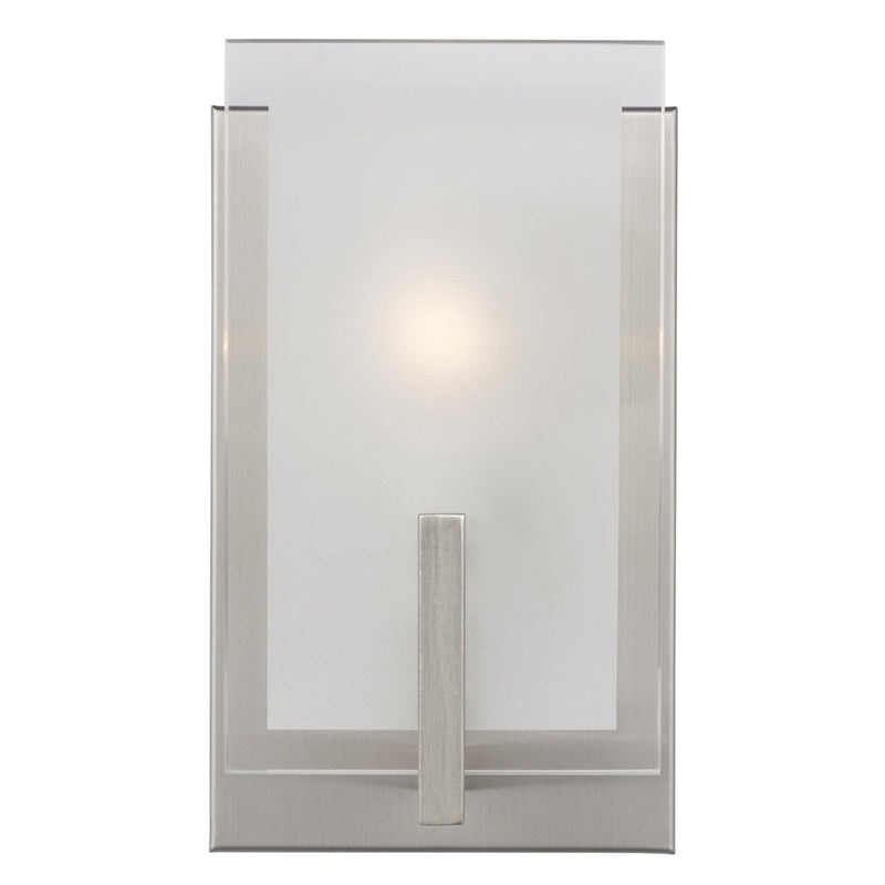 Visual Comfort 4130801EN Syll 1-lt 5″ LED Wall / Bath Sconce
