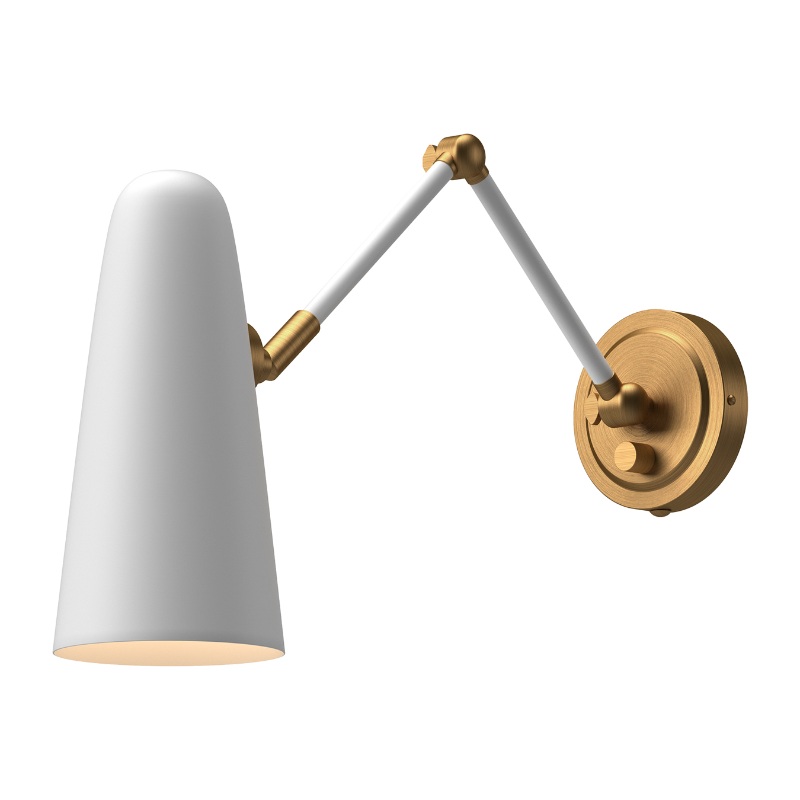 Alora Mood WV578925 Daniel 1-lt 11″ Tall Swingarm Wall Light