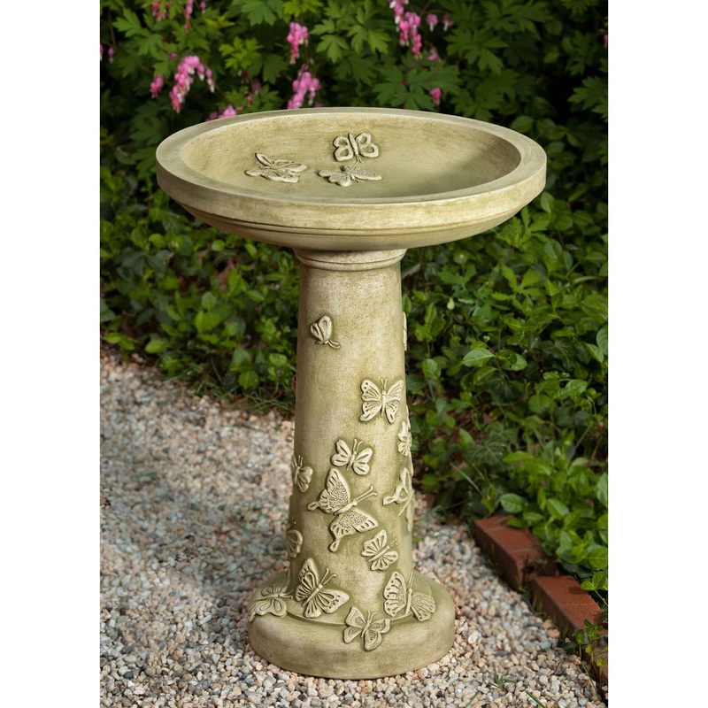 Butterflies Are Free Birdbath