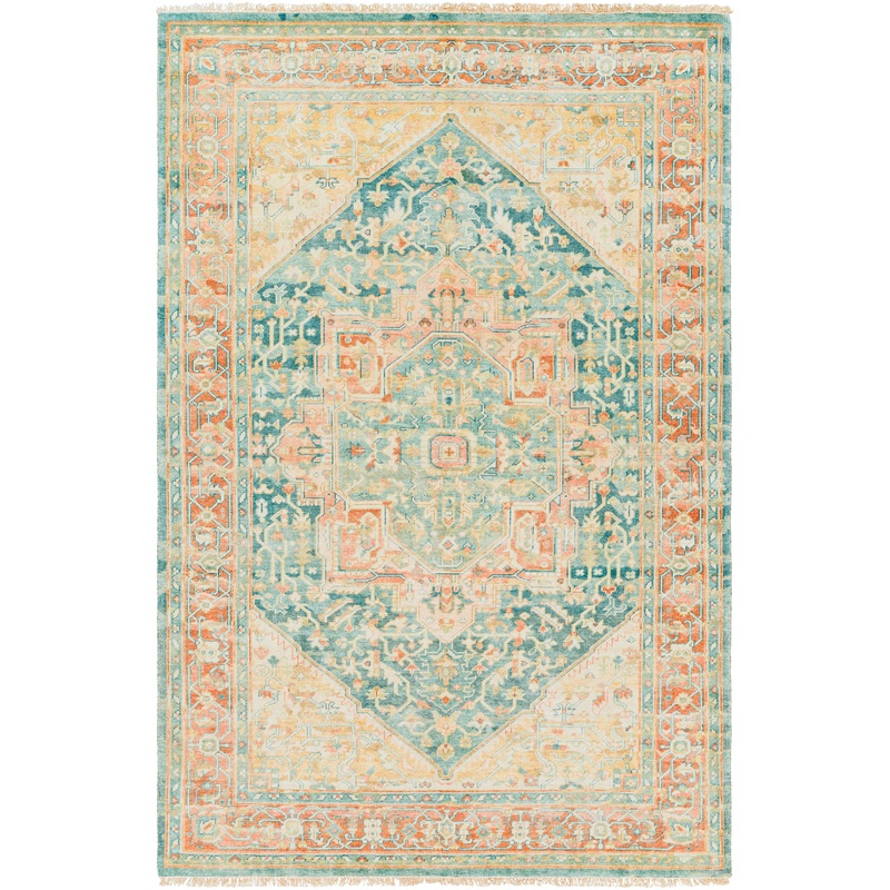 Hamadan 30388 Hand Knotted Wool Indoor Area Rug by Surya Rugs