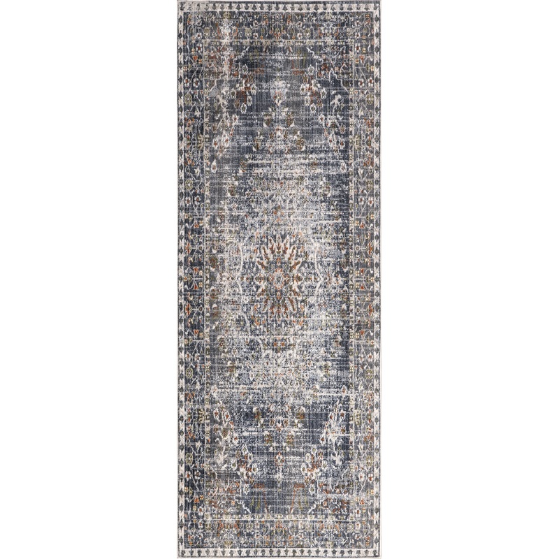 Elegant Blossom Rug | Grey