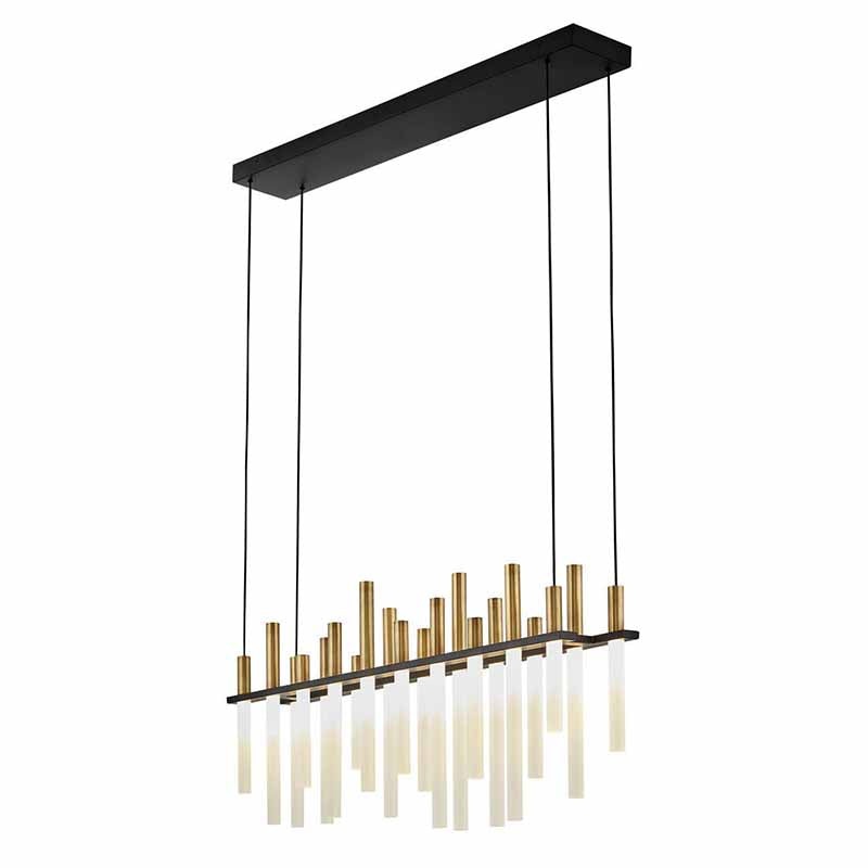 Fredrick Ramond FR30705 Echo 20-lt 39″ LED Linear Chandelier