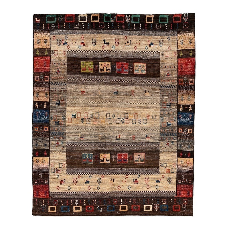TUFENKIAN PERSIAN GABBEH TAJIK  4′ 11″ x 6′ 2″