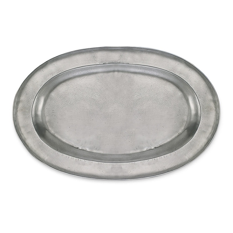 Wide Rimmed Oval Platter