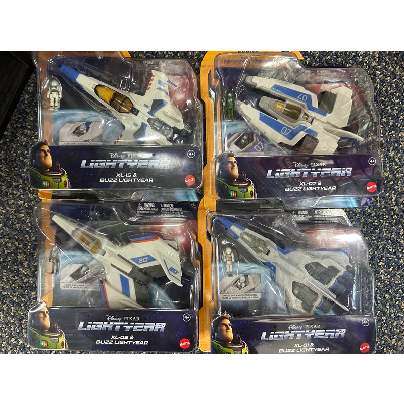 Disney Pixar Lightyear Hyperspeed Series Vehicles with Mini Figures – Variety