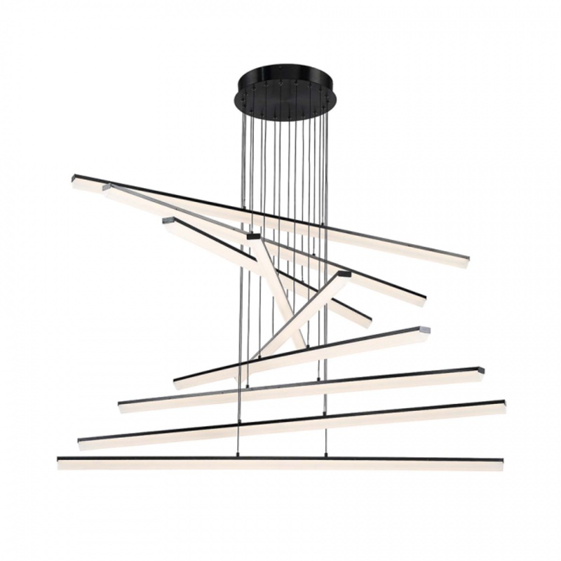 dweLED PD-29809 Stack 9-lt 48″ LED Chandelier