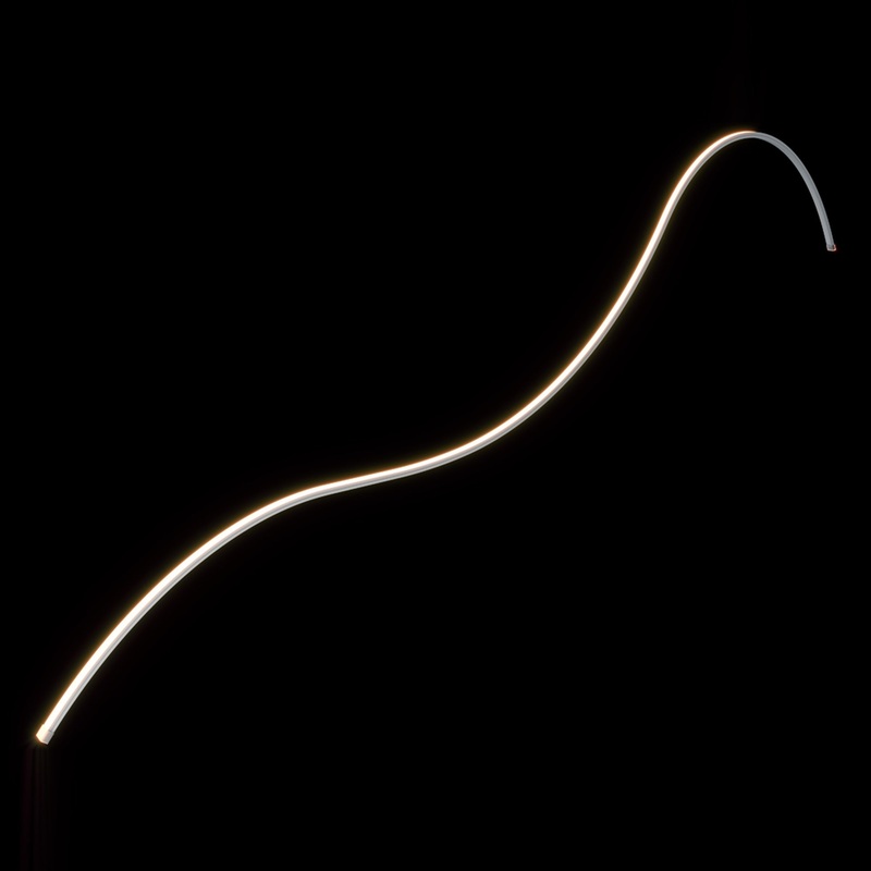 Flex Neon Up/Down Bend Outdoor LED .7-Inch Flat Lens Tape Light