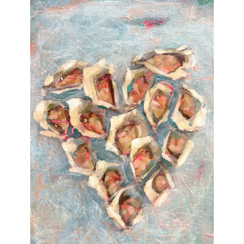 Lowcountry Love Oyster Print