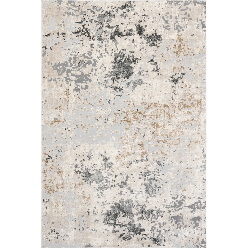 Ricki Mottled Abstract Rug | Beige