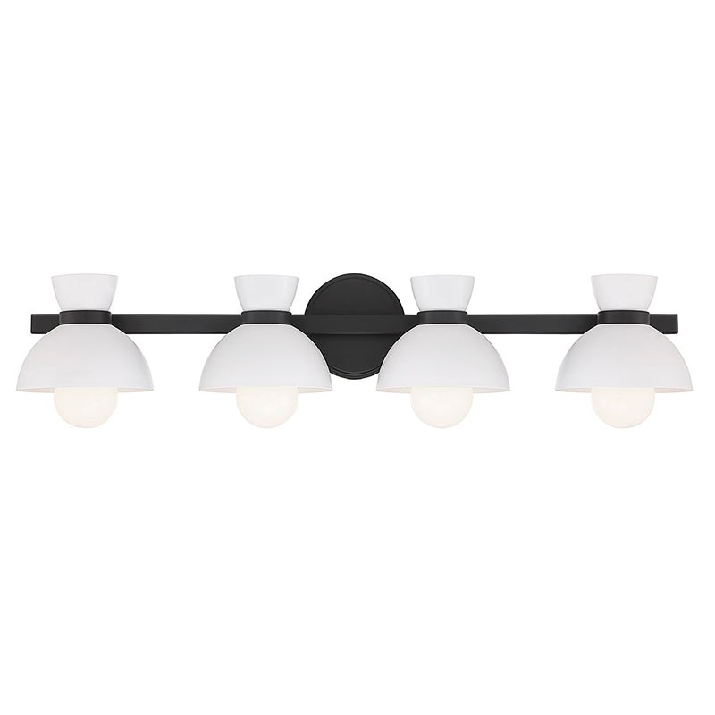 Savoy House M80076 4-lt 34″ Bathroom Vanity Light