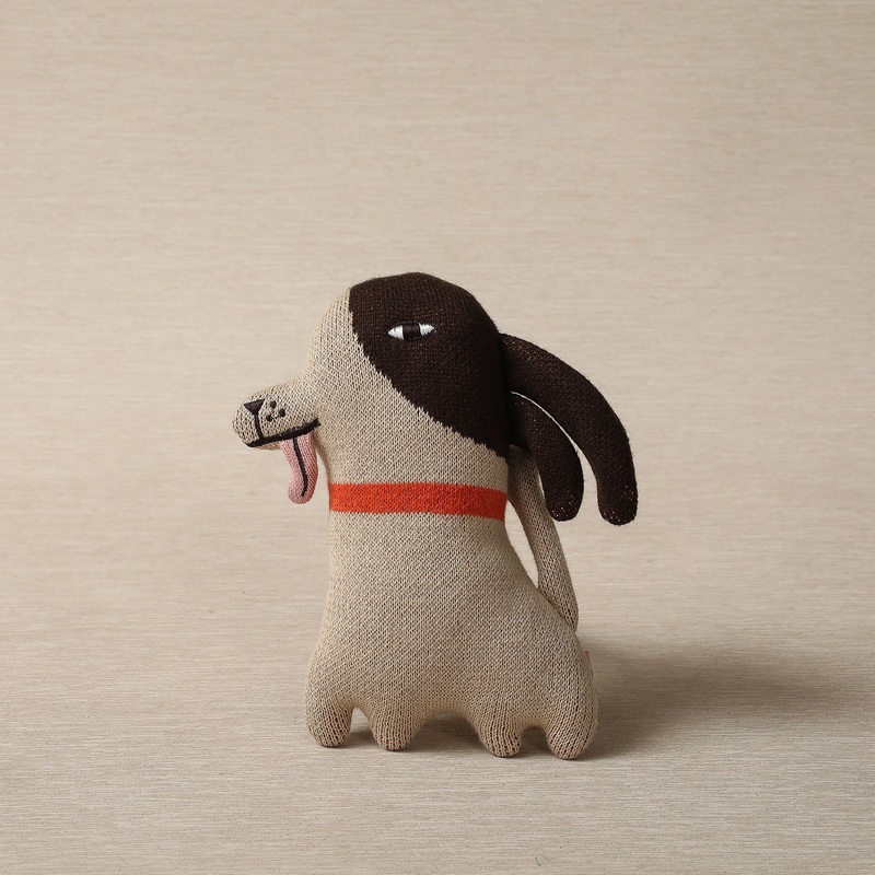 Stanley Dog knit toy
