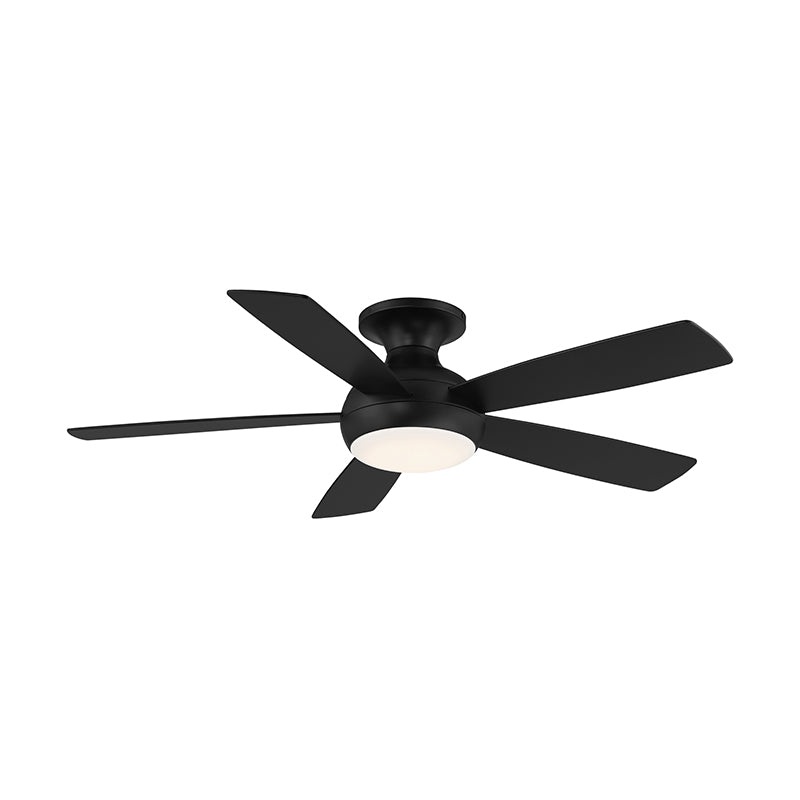 WAC F-035L Odyssey Flush 52″ Smart Ceiling Fan with LED Light Kit