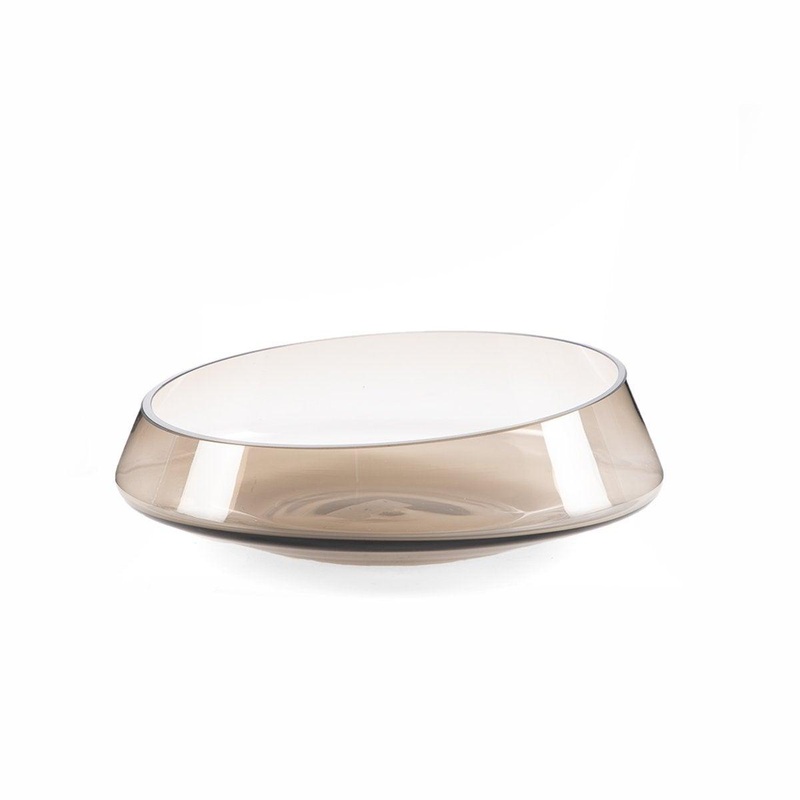 Z1872  Bowl Diamonds Brown