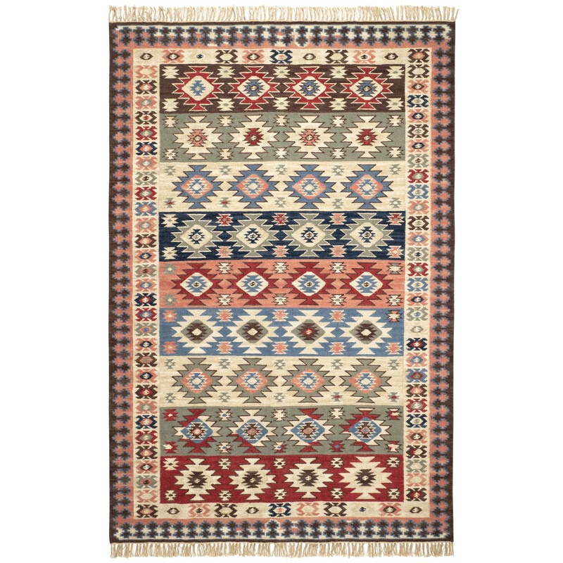 Balsam Kilim Handwoven Wool Rug | Multi