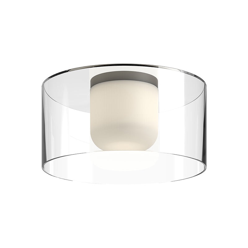 Kuzco FM53512 Birch 1-lt 12″ LED Flush Mount