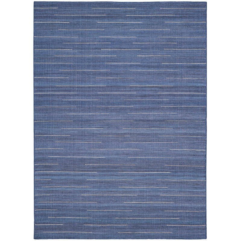 Nourison Interweave 5’3″ x 7’3″ Navy Modern Indoor Rug