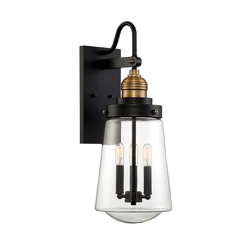 Savoy House 5-2068 Macauley 3-lt 24″ Tall Outdoor Wall Lantern