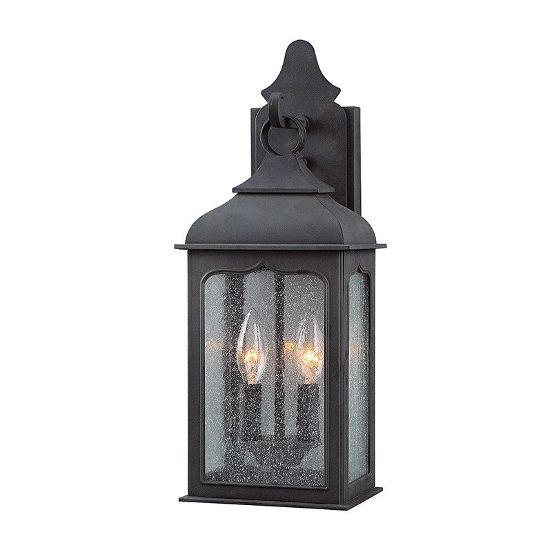 Troy B2011 Henry Street 2-lt 19″ Tall Outdoor Wall Sconce