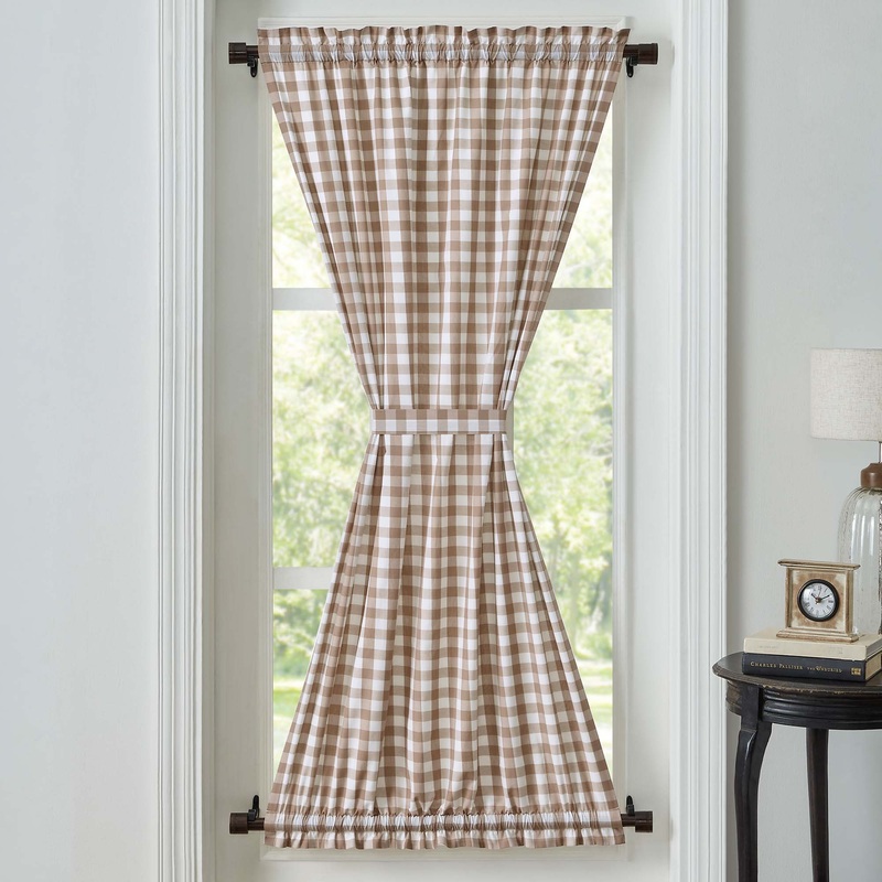 Annie Buffalo Portabella Check Door Panel 72×40