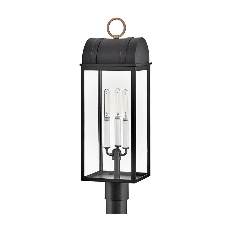 Hinkley 10661 Campbell 3-lt 25″ Tall LED Outdoor Post Lantern