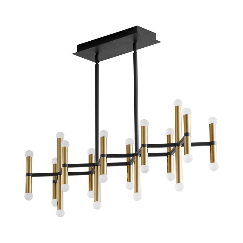 Nero LED Linear Pendant Light