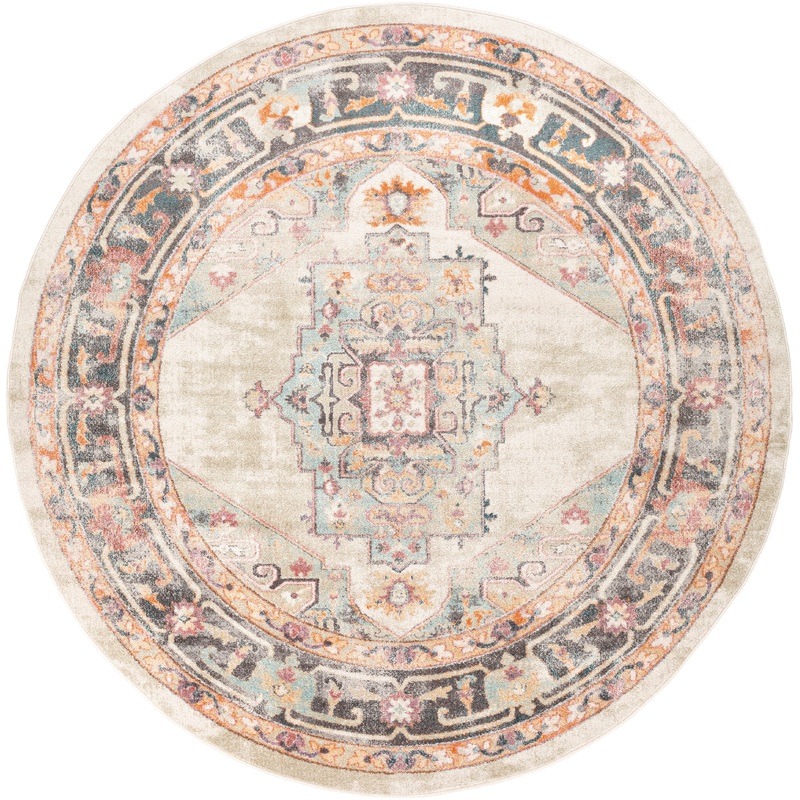 New Mexico 24878 Machine Woven Synthetic Blend Indoor Area Rug by Surya Rugs