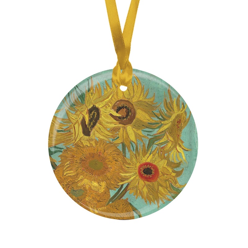 van Gogh Sunflowers Year-round Keepsake Ornament
