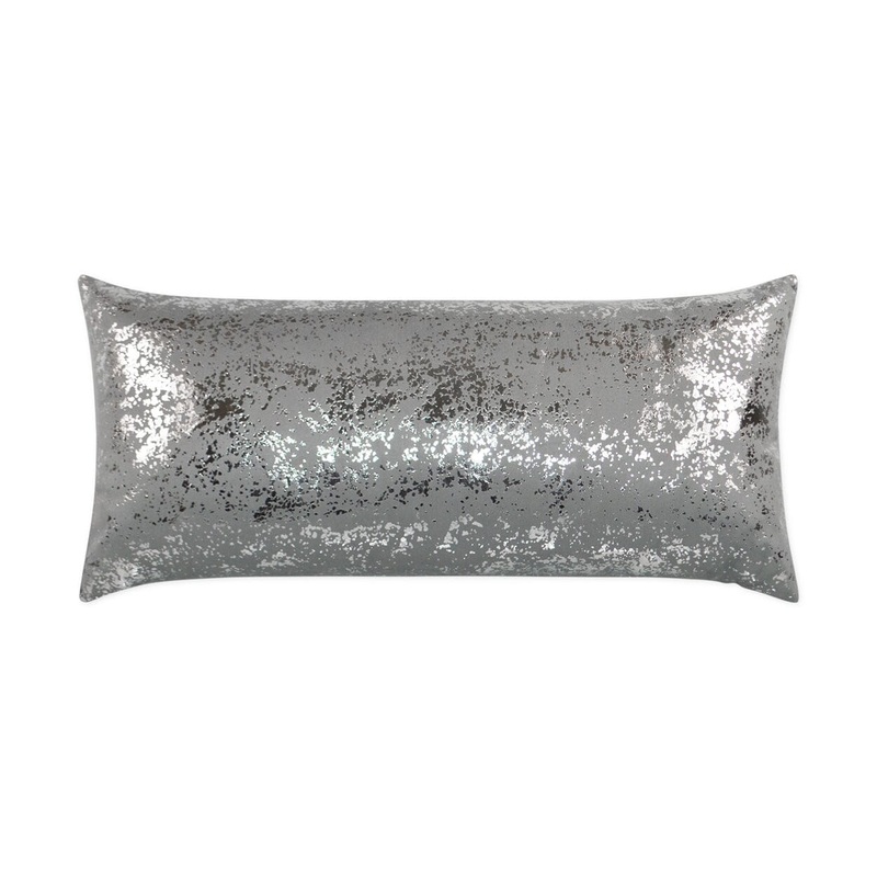 D.V. Kap 12″ x 24″ Outdoor Lumbar Pillow | Sand Dune Grey