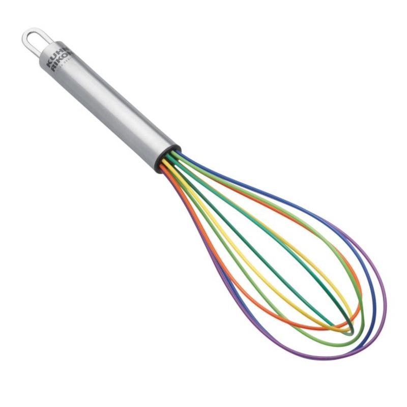Kuhn Rikon COLORI Silicone Whisk, 10in