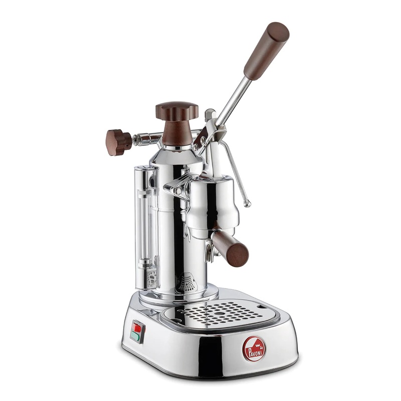 La Pavoni EuroPiccola – Chrome with Wood