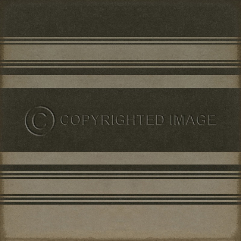 Pattern 50 Organic Stripes Black and Tan