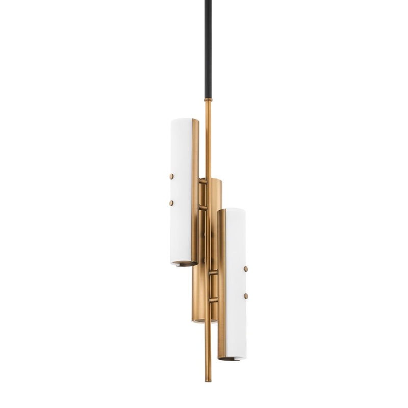 Troy F3208 Titus 3-lt 8″ LED Pendant