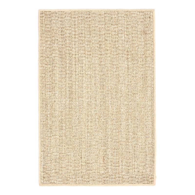Wicker Woven Sisal Custom Rug | Sand