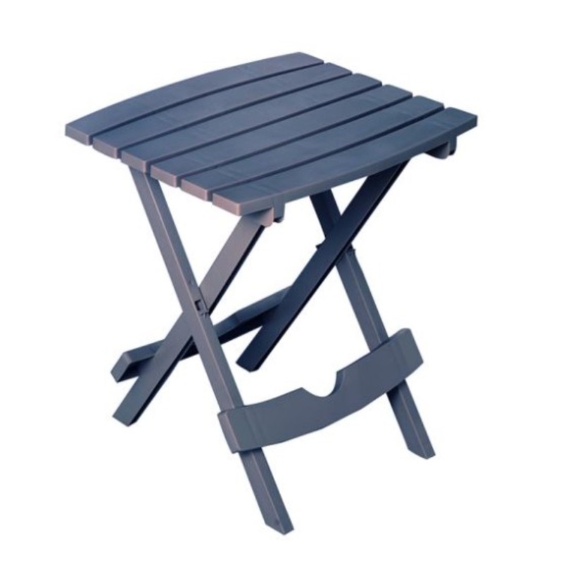 Adams Manufacturing Quik-Fold Resin Side Table