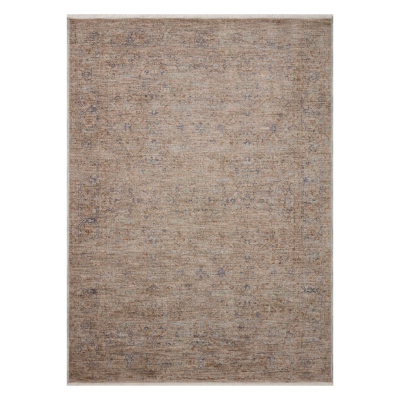 Angela Rose x Loloi Blake Taupe/ Blue Rug