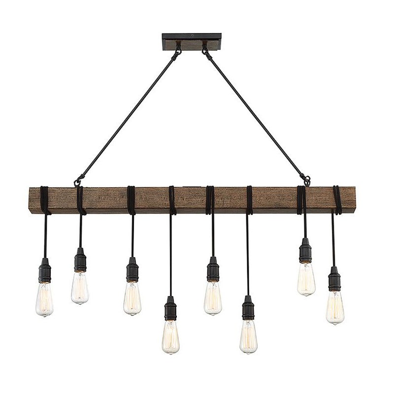 Savoy House 1-990-8 Burgess 8-lt 42″ Linear Chandelier