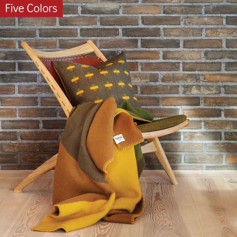 Syndin Norwegian Wool Blanket, Five Color Variants