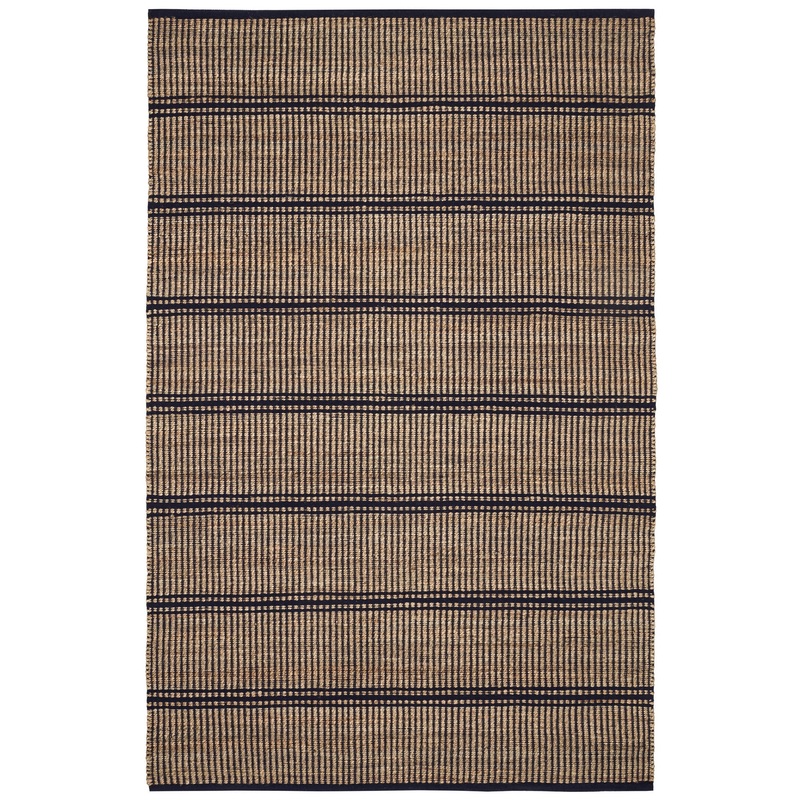 Arbor Handwoven Jute Rug | Navy