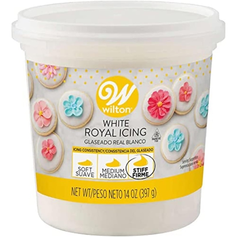 Wilton White Royal Icing, 14 oz.