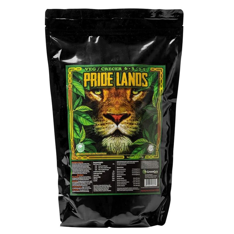 GreenGro Biologicals 10 lb. Bag Pride Lands Veg 6-3-3.5